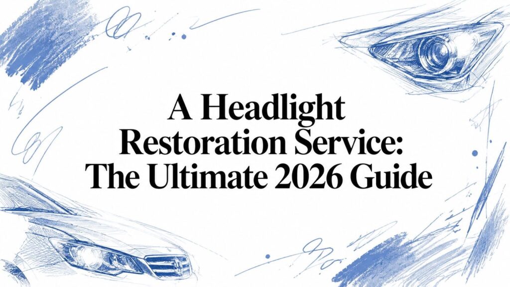 A Headlight Restoration Service: The Ultimate 2026 Guide