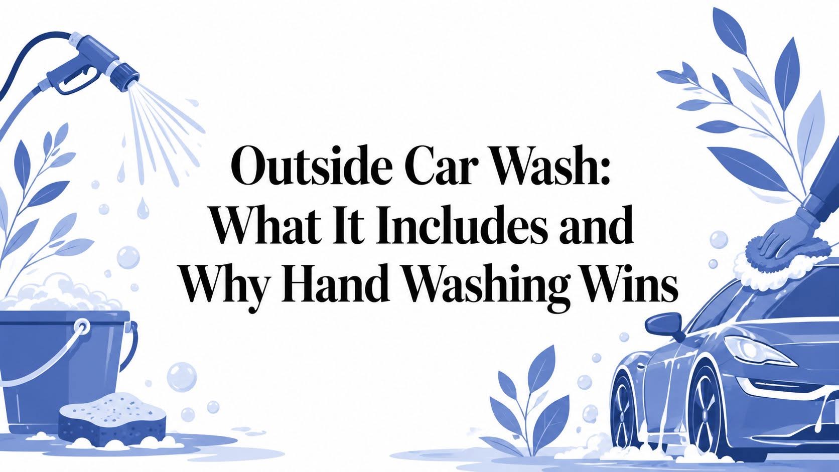 Outside Car Wash: What It Includes and Why Hand Washing Wins