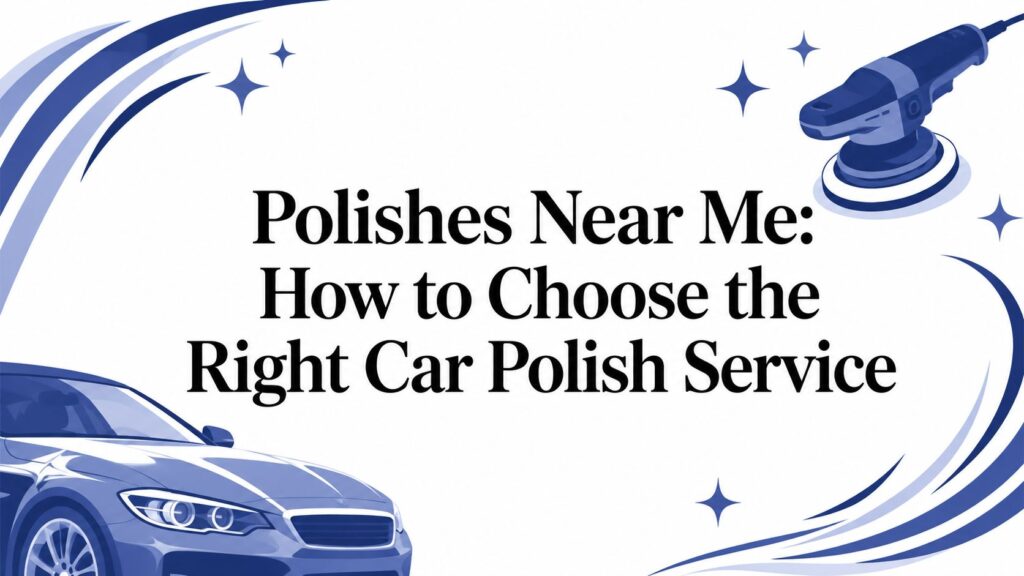 Polishes Near Me: How to Choose the Right Car Polish Service
