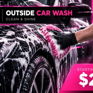 Outside Car Wash