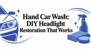 Hand Car Wash: DIY Headlight Restoration That Works