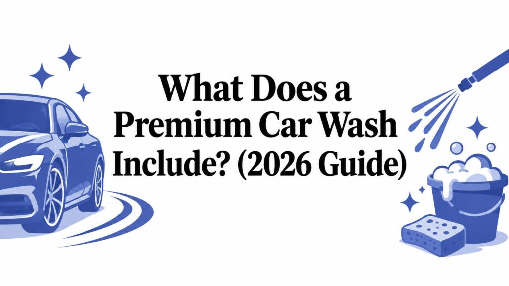 What Does a Premium Car Wash Include?