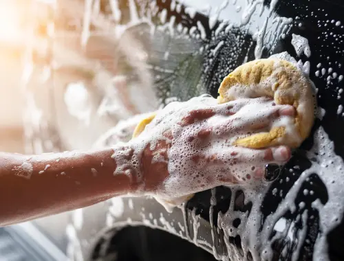 Quick exterior hand wash and dry in Westminster.