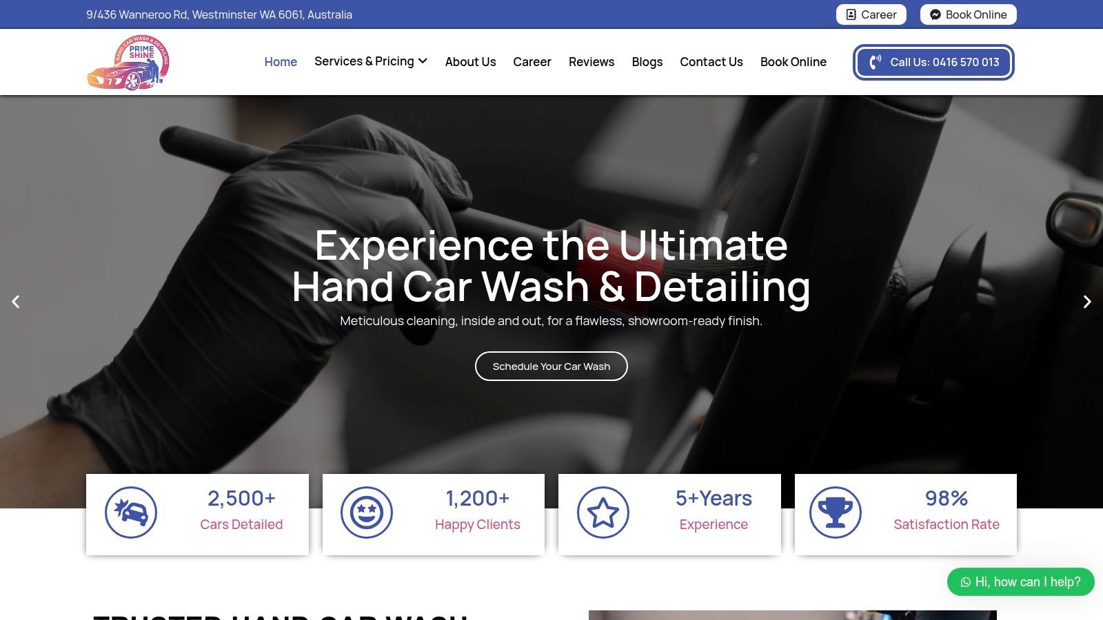 Screenshot from https://primeshinehcw.com.au