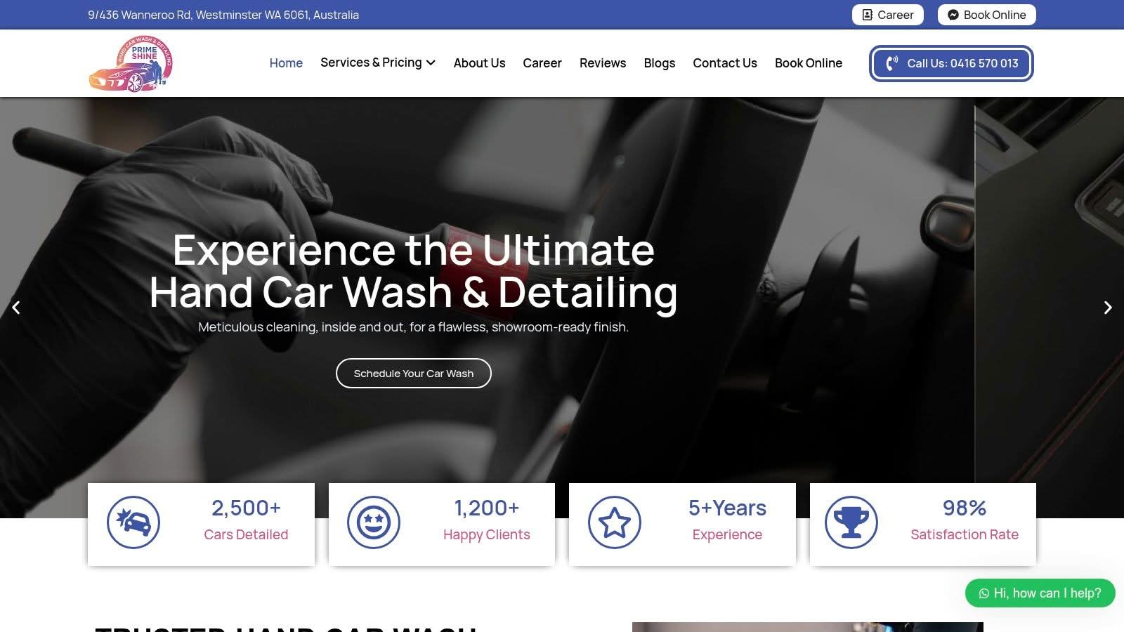 Screenshot from https://primeshinehcw.com.au